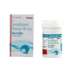 Levolin 100mcg Rotacaps - 30 Capsules