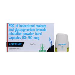 Loftair Inhaler 110/50 mcg- 30 Capsules (With Inhaler)