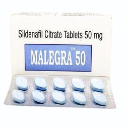 Malegra 50mg - 100 Tablets