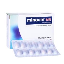 Minocin MR 100mg - 56 Capsules