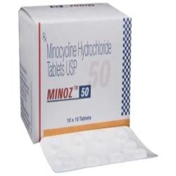 Minoz 50mg - 100 Tablets