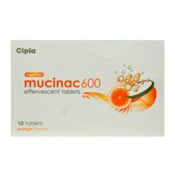 Mucidax 600 - Effervescent, Orange Flavour
