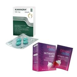 Kamagra 100mg + Bloom Astra, Intimate Lube