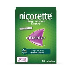 Nicorette 15mg - 36 Cartridges