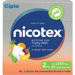 Nicotex 2mg - Fruity Mint Flavour