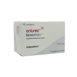 Onbrez 300 Breezhaler - 30 Capsules (With Inhaler)