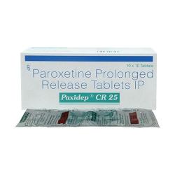 Paxidep CR 25 - 100 Tablets