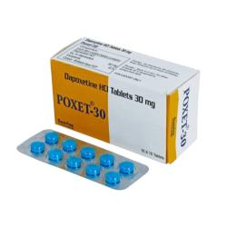 POXET 30mg - 100 Tablets