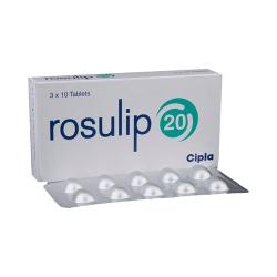 Rosulip 20mg - 30 Tablets