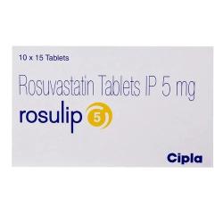 Rosulip 5mg - 150 Tablets