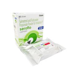 Seroflo 250 Ciphaler - 60 Mdi