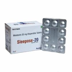 Sleepose 20 - 100 Tablets