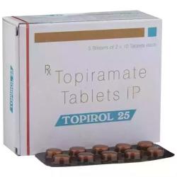 Topirol 25 - 100 Tablets