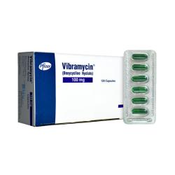 Vibramycin 100 - 120 Capsules