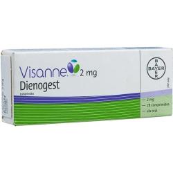 Visanne 2mg - 28 Tablets