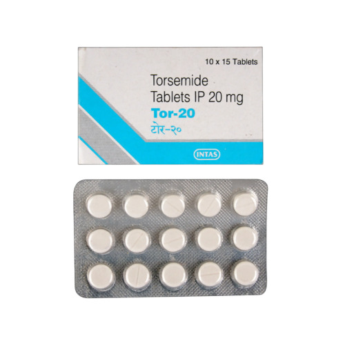 Tor 20 tablets silver blister pack close-up