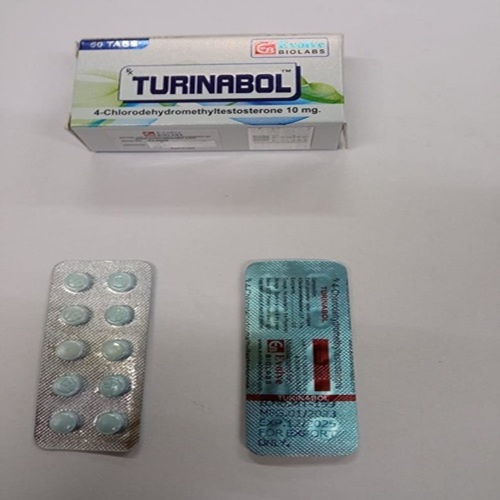 Turinabol 10mg 100 Tablets box with outer carton