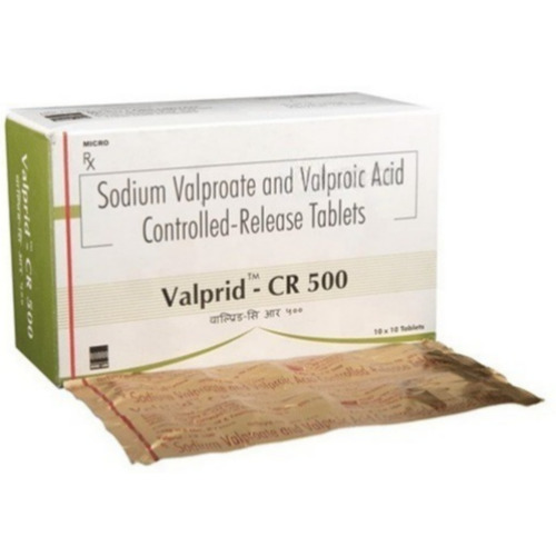 Valprid CR 500 - 100 Tablets
