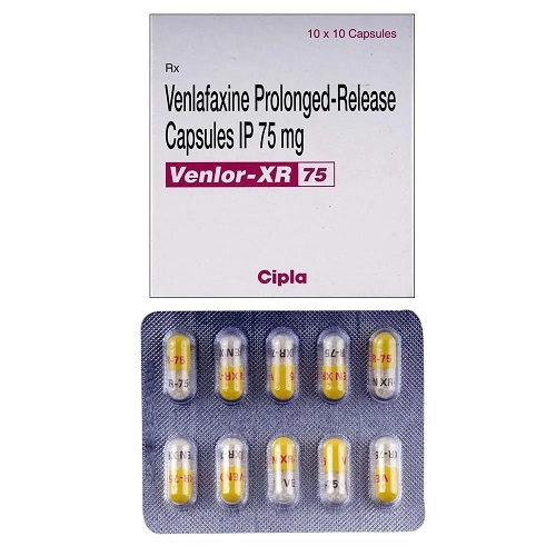 Venlor-XR 75 - 100 Capsules