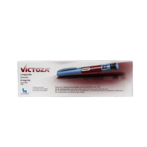 Victoza 6mg liraglutide injection pen with outer packaging