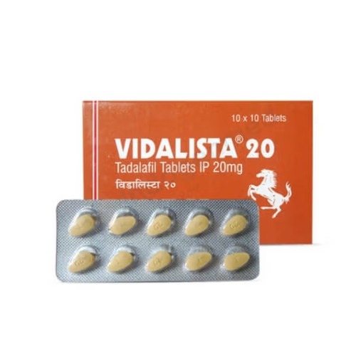 Vidalista 20mg - 100 Tablets