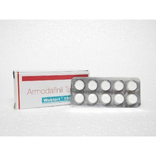 Waklert 150mg tablets blister pack with branded outer carton packaging