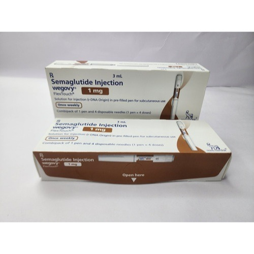 Wegovy 1mg FlexTouch Pen Prefilled pen with outer carton