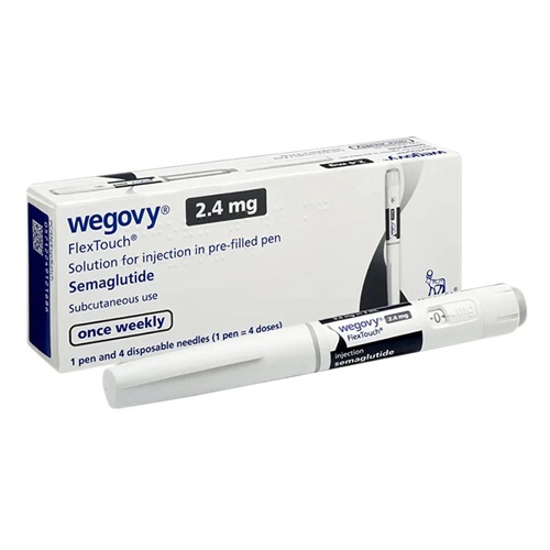 Wegovy 2.4mg FlexTouch Pen Prefilled injection pen close-up