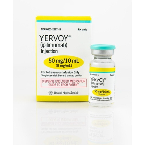 Yervoi 50mg, Solution for Injection - 10ml
