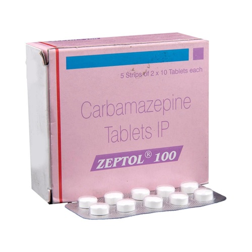 Zeptol 100 100 Tablets blister strip close-up