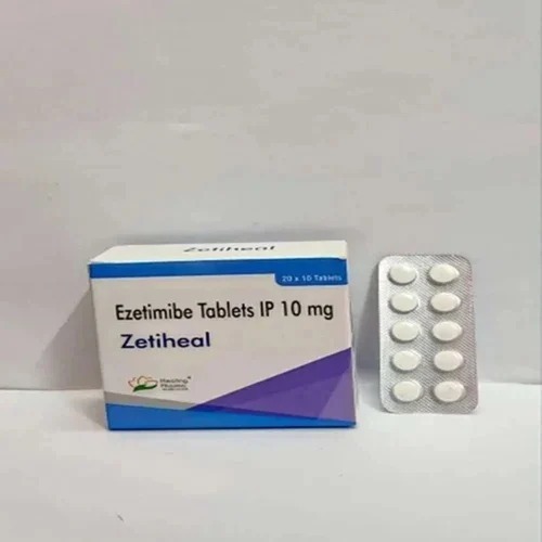 Zetiheal 10 200 tablets back side packaging